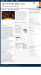 Mobile Screenshot of onemanpublisher.paulbrookes.net